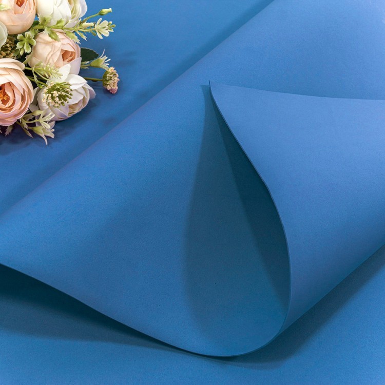 Фоамиран в листах 1мм 70*60 (10 шт.) Синий 1/25 Арт: 2020/36