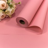 Плёнка 58см 800г матовая "Корейская" 55мкм Розовый-1765 1/12 Арт: 1838/1765