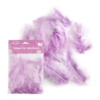 Перья "Light Violet" 30шт