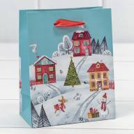 Пакет подарочный &quot;Новый год&quot; (микс 430) 12*15*6,7 128г 1/20 1/600 Арт: 300430H - Пакет подарочный "Новый год" (микс 430) 12*15*6,7 128г 1/20 1/600 Арт: 300430H