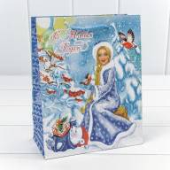 Пакет подарочный &quot;Новый год&quot; (микс 431) 18*23*10 128г 1/20 1/480 Арт: 300431E - Пакет подарочный "Новый год" (микс 431) 18*23*10 128г 1/20 1/480 Арт: 300431E