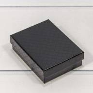 Коробка Прямоугольная 9*7*2,8 &quot;Ромбики&quot; Чёрный 1/12 1/480 Арт: 61279/7 - Коробка Прямоугольная 9*7*2,8 "Ромбики" Чёрный 1/12 1/480 Арт: 61279/7