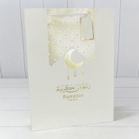 Пакет подарочный с тиснением "Ramadan" 31*42*12 210г 1/20 1/80 Арт: 000272A