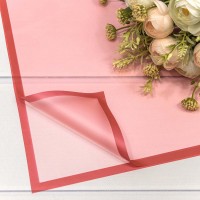 Плёнка в листах 58*58 (20 шт.) матовая с рамкой 50мкм Красный-3546 1/60 Арт: 1692/3546