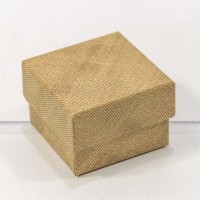 Коробка Квадратная 5*5*3,5 Песочно-жёлтый 1/24 1/720 Арт: 62355/2