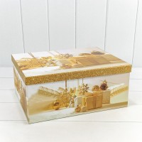 Коробки Прямоугольные Набор 1/10 37,5*29*16 "Новый год"-2696 1/4 Арт: 730605/2696