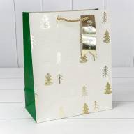 Пакет подарочный &quot;Новый год&quot; (микс 401) 26*32*13 210г 1/20 1/120 Арт: 300401C - Пакет подарочный "Новый год" (микс 401) 26*32*13 210г 1/20 1/120 Арт: 300401C