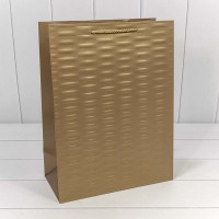 Пакет подарочный "Престиж" Бронзовый 30*40*15 210г 1/20 1/120 Арт: 300342A/1