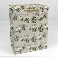 Пакет подарочный с блеском &quot;Новый год&quot; (микс) 18*23*10 1/20 1/360 Арт: 300320E - Пакет подарочный с блеском "Новый год" (микс) 18*23*10 1/20 1/360 Арт: 300320E