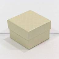 Коробка Квадратная 5*5*3 &quot;Ромбики&quot; Бежевый 1/24 1/720 Арт: 61255/3 - Коробка Квадратная 5*5*3 "Ромбики" Бежевый 1/24 1/720 Арт: 61255/3