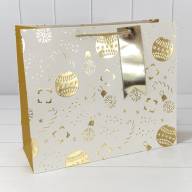 Пакет подарочный &quot;Новый год&quot; (микс 401) 39,5*33*15 210г 1/20 1/80 Арт: 300401AA - Пакет подарочный "Новый год" (микс 401) 39,5*33*15 210г 1/20 1/80 Арт: 300401AA