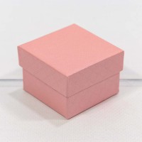 Коробка Квадратная 5*5*3 "Ромбики" Розовый 1/24 1/720 Арт: 61255/4