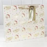Пакет подарочный &quot;Новый год&quot; (микс 402) 39,5*33*15 210г 1/20 1/80 Арт: 300402AA - Пакет подарочный "Новый год" (микс 402) 39,5*33*15 210г 1/20 1/80 Арт: 300402AA