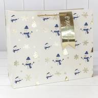 Пакет подарочный &quot;Новый год&quot; (микс 402) 39,5*33*15 210г 1/20 1/80 Арт: 300402AA - Пакет подарочный "Новый год" (микс 402) 39,5*33*15 210г 1/20 1/80 Арт: 300402AA