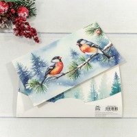 Конверт подарочный 16,5*9см 344 1/10 1/250 Арт: 003004/344