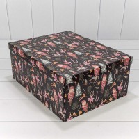 Коробки Прямоугольные Набор 1/15 42,5*33*17,6 "Щелкунчик" Чёрный 1/2 Арт: 730902/1676
