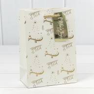 Пакет подарочный с тиснением "Новый год" (микс) 18*23*10 210г 1/20 1/360 Арт: 300382E - Пакет подарочный с тиснением "Новый год" (микс) 18*23*10 210г 1/20 1/360 Арт: 300382E