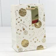 Пакет подарочный с тиснением "Новый год" (микс) 18*23*10 210г 1/20 1/360 Арт: 300382E - Пакет подарочный с тиснением "Новый год" (микс) 18*23*10 210г 1/20 1/360 Арт: 300382E