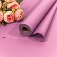 Плёнка 58см 800г матовая "Корейская" 65мкм Серовато-пурпурный 1/12 Арт: 1838/2064