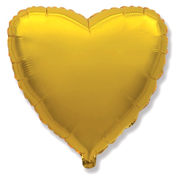 Сердце "GOLD" 18"/45см FM 