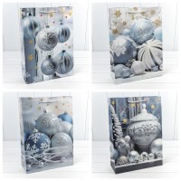 Пакет подарочный "Новый год" (микс 450) 30*41,5*12 210г 1/20 1/80 Арт: 300450A