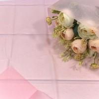 Бумага в листах "Тишью" 50*66 (10 шт.) 27г Светло-розовый 1/120 Арт: 000102/22