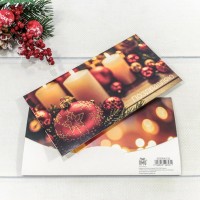 Конверт подарочный 16,5*9см 332 1/10 1/250 Арт: 003004/332