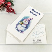 Конверт подарочный 16,5*9см 334 1/10 1/250 Арт: 003004/334