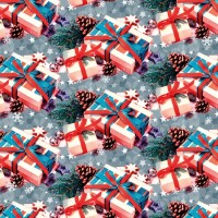 Бумага в листах 70*100 ±5% (10 шт.) 80г "С Новым годом"-127 1/24 Арт: 000402/127