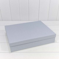 Коробки Прямоугольные Набор 1/10 46*36,5*10 "Текстура" Синий 1/2 Арт: 721607/0065