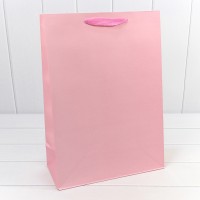 Пакет подарочный Крафт "Люкс" 32*45*15 210г Розовый 1/10 1/80 Арт: 000221A/182