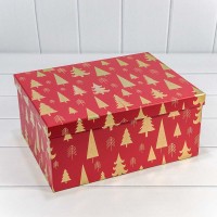 Коробки Прямоугольные Набор 1/10 34*26*15,3 "Новый год"-0081 1/6 Арт: 730604/0081