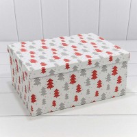 Коробки Прямоугольные Набор 1/10 34*26*15,3 "Новый год"-1665 1/6 Арт: 730604/1665
