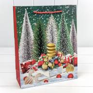Пакет подарочный &quot;Новый год&quot; (микс 459) 26*32*10 210г 1/20 1/240 Арт: 300459C - Пакет подарочный "Новый год" (микс 459) 26*32*10 210г 1/20 1/240 Арт: 300459C