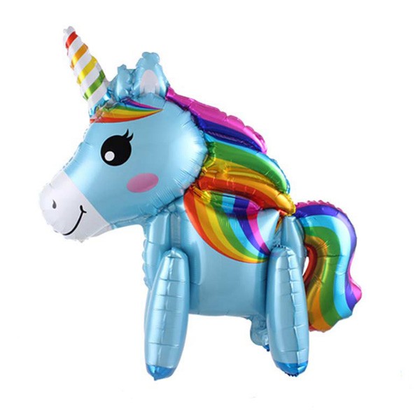 Фигура Единорог радужная грива BLUE 3D 57см Х 75см Y 