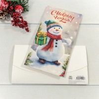 Конверт подарочный 16,5*9см 282 1/10 1/250 Арт: 003004/282