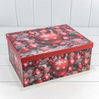 Коробки Прямоугольные Набор 1/10 37,5*29*16 "Новый год"-2603 1/4 Арт: 730605/2603
