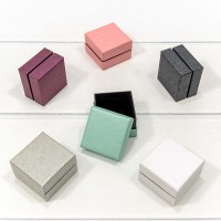 Коробка Квадратная 5*5*3,5 "Люкс" (микс) 1/24 1/576 Арт: 000611-5/5
