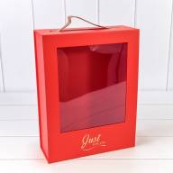 Коробка Прямоугольная 25*9,5*33 складная на магнитах Красный 1/30 Арт: 720830/3 - Коробка Прямоугольная 25*9,5*33 складная на магнитах Красный 1/30 Арт: 720830/3